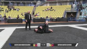 ARTHUR SANTOS OLIVEIRA vs Julien Louis Roger Delcroix 2026 CBJJE International BJJ Championships