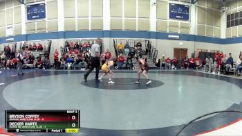 59 lbs Round 2 (4 Team) - Bryson Coffey, Dragon Wrestling Club vs Decker Hartz, Mater Dei Wrestling Club