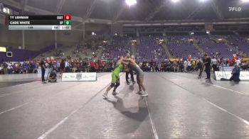 149 lbs Semis & 3rd Wb (16 Team) - Ty Lehman, Cumberlands (Ky.) vs Cade White, Providence (Mont.)