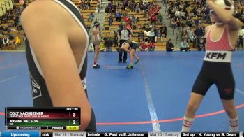 95 lbs Cons. Round 3 - Lennox Gilbert, KFM WRESTLING vs Kegan Brown, Legends Of Gold