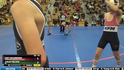 95 lbs Cons. Round 3 - Lennox Gilbert, KFM WRESTLING vs Kegan Brown, Legends Of Gold