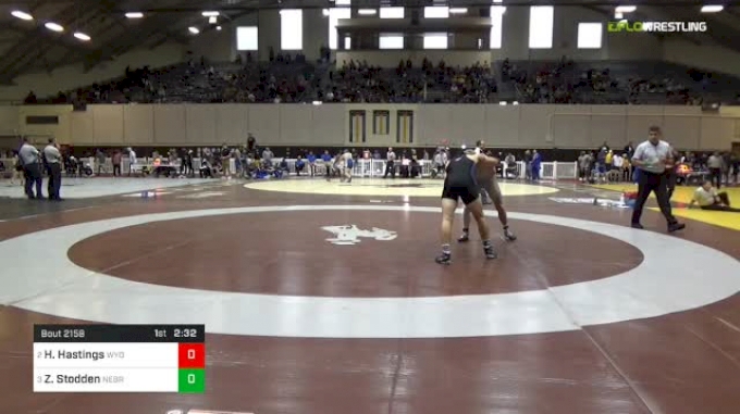 174 lbs Semifinal - Hayden Hastings, Wyoming vs Zach Stodden, Nebraska ...