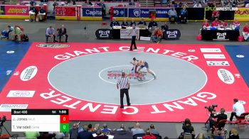 132 lbs Final - Joshua Jones, Saucon Valley vs Tye Varndell, Cambridge Springs