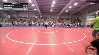 120 lbs Rr Rnd 1 - Willem Busch, Ragin Raisins Niagara HS vs Jake Landis, St. Paris Graham