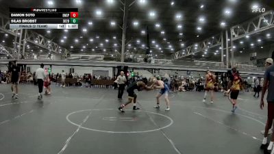 138 lbs Finals (2 Team) - Silas Brobst, Team 302 Blue vs Damon Soto, EsteBuilt Patriots