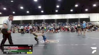 38 lbs Round 1 - Wyatt Thompson, Knightmare Wrestling Club vs Kallum Kingsley, The Guardians