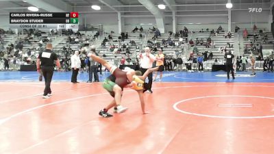 113 lbs Consi Of 32 #1 - Carlos Rivera-Russe, NY vs Braydon Studer, OH