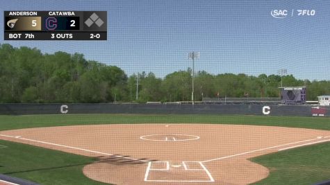 Replay: Anderson (SC) vs Catawba - DH | Apr 9 @ 2 PM