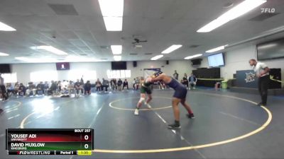 165 lbs Champ. Round 1 - Yousef Adi, University vs David Muxlow, Kingsburg