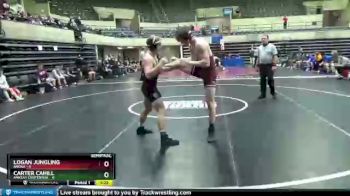 152 lbs Semis & 1st Wrestleback (8 Team) - Logan Jungling, Anoka vs Carter Cahill, Ankeny Centennial