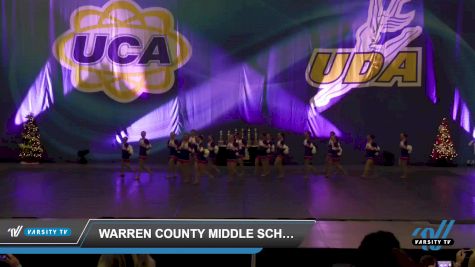 Warren County Middle School - Warren County Middle School [2021 Junior High - Pom 12/18/2021] 2021 UCA and UDA Smoky Mountain Showdown