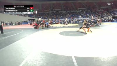 6A Boys 120 lbs Cons. Semi - Garrett Head, Barlow Boys vs Jack Olsen, Roseburg Boys