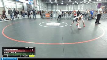 78 lbs Cons. Round 1 - Lucas Larson, Inland Northwest Wrestling Training Center vs Torben Sommer, Anacortes Hawkeyes Wrestling Club