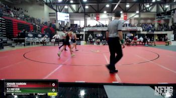 120 lbs Semifinal - TJ Meyer, Walton Verona vs Amari Hardin, John Hardin