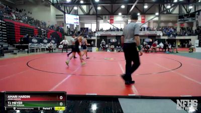 120 lbs Semifinal - TJ Meyer, Walton Verona vs Amari Hardin, John Hardin