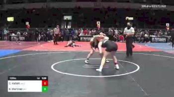 130 lbs Round Of 16 - Cailee Hallett, Salem Elite vs Keyla Martinez, Nxt Level Wr Ac
