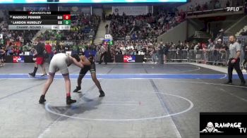 140 lbs Champ. Round 1 - Landon Hundley, De Soto Kids vs Maddox Fenner, Manhattan