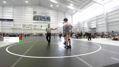 285 lbs 3rd Place - Flint Abbott, Foothill vs Diego Hernandez, EC Wolfpack