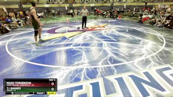 189 lbs Finals (8 Team) - Noah Torgerson, Saint Michael Albertville vs TJ Shanks, Staley