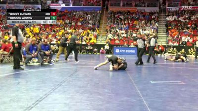 2A-126 lbs Cons. Round 3 - Brody Buhman, Assumption, Davenport vs Hudson Welton, Anamosa