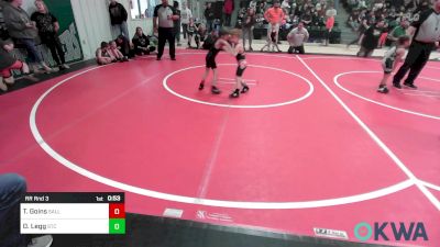 46 lbs Rr Rnd 3 - Tracen Goins, Sallisaw Takedown Club vs Daxton Legg, Sallisaw Takedown Club