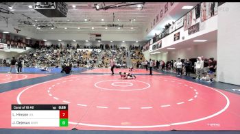 106 lbs Consi Of 16 #2 - Landyn Hinson, U.S. 19 Wrestling Club vs Jayden Dejesus, Georgia