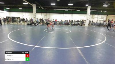 90 lbs Round Of 64 - Jacob Holley, MI vs Elias Taylor, NC