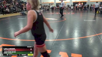 B-7 lbs Round 2 - Layla Woods, Solon Wrestling Club vs Addyson Bass, Empire Academy