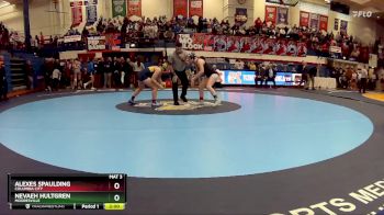 135 lbs Champ. Round 1 - Nevaeh Hultgren, Mooresville vs Alexes Spaulding, Columbia City