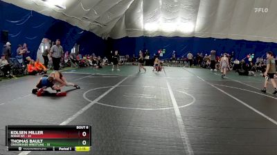 96 lbs Round 3 (6 Team) - Kolsen Miller, Rogue WC vs Thomas Bault, Crossroads Wrestling