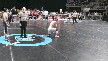 4A 144 lbs Champ. Round 1 - Isaiah James, Hozho Academy vs Cruz Burrola, Silver