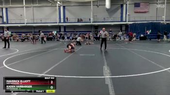 48 lbs Round 2 - Maverick Elliott, Mat Assassins vs Kaden Harbarger, Roughhouse