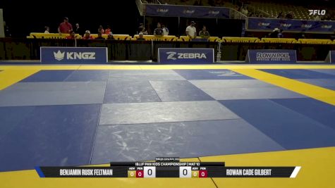 Rowan Cade Gilbert vs Benjamin Rusk Feltman 2026 Pan Kids Jiu-Jitsu IBJJF Championship