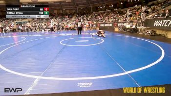 85 lbs Round Of 16 - Ivan Gore, Nolf Wrestling Academy vs Roman Ayala, Team Valley Wrestling Club