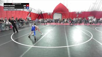 67 lbs Champ. Round 1 - Boyd Gilliland, La Crosse Area Wrestlers vs Radyn Ahrens, Askren Wrestling Academy