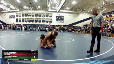 144 lbs Champ. Round 1 - Talen Blogna, St. Ignatius vs Paul Horten, Keystone