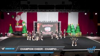 Champion Cheer - Champion Cheer [2022 L4 Junior Day 1] 2022 NCA Holiday Classic