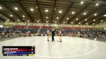 126 lbs Placement (16 Team) - Layne Kleimann, Utah Gold vs JAXON MACKEY, Nevada GOLD