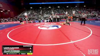 2A-138 lbs Quarterfinal - Loomis Alexander, Greybull/Riverside vs William Feyereisen, Lingle-Ft. Laramie/Southeast