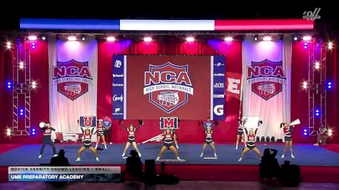 UME Preparatory Academy [2026 Novice Varsity Crowd Leading - Small] 2026 NCA High School Nationals