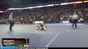 Quarterfinal - Aiden Kuester, Neligh-Oakdale vs Trevor Brown, Southern Valley