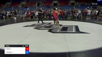 160 lbs Quarters - Kale Roth, Wisconsin vs Leandro (LJ) Araujo, North Dakota