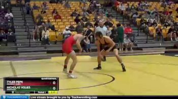 149 lbs Quarterfinal - Nicholas Volies, Emmanuel vs Tyler Pepe, Belmont Abbey