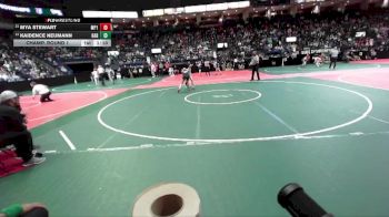 104 lbs Champ. Round 1 - Mya Stewart, MP1 vs Kaidence Neumann, HAR1