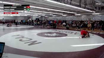 174 lbs Cons. Round 3 - Garrett Kingery, Central vs Apollo Ashby, Augsburg