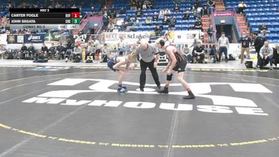 121 lbs Consy Rd Ii - Carter Fogle, Boyertown Area vs John Segata, Council Rock South