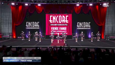 Stars Vipers Katy - Fierce Fangs [2025 L1 Youth - Novice - Restrictions Day 1] 2025 Encore Grand Nationals
