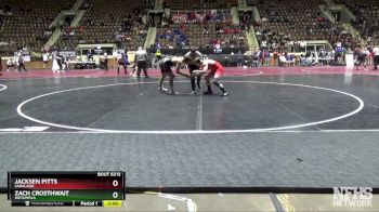 6A 190 lbs Quarterfinal - Jacksen Pitts, Saraland vs Zach Crosthwait, Wetumpka