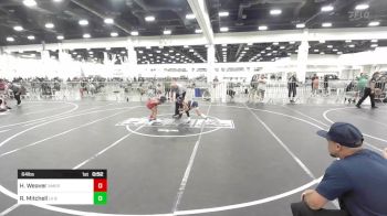 64 lbs Consolation - Harper Weaver, American MMA vs Rosemarie Mitchell, LV Bears WC