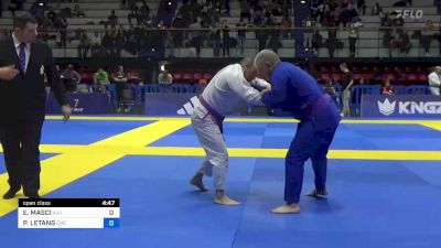 ENZO MASCI vs PASCAL LETANG 2023 European Jiu-Jitsu IBJJF Championship